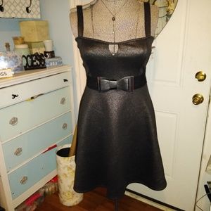 NWT Body Central xl, puter sparkle skater dress.